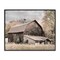 Stupell Industries Beige Rustic Barn Framed Giclee Wall Art Design by Lori Deiter